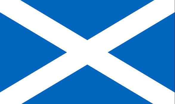 Drapeau de l'Ecosse - DR : Wikipedia Drapeau de l'Ecosse - DR : Wikipedia