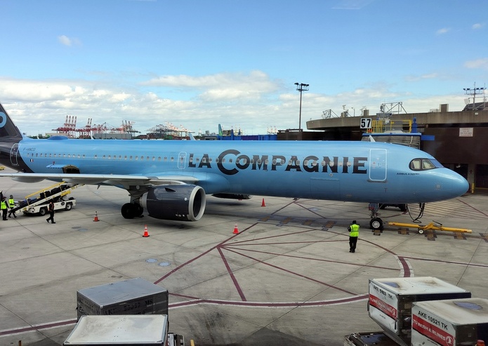 Un A320LR de La Compagnie à New York. Crédit : depositphoto Nemanjr Un A320LR de La Compagnie à New York. Crédit : depositphoto Nemanjr
