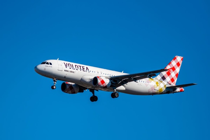 Un avion Volotea. Crédit : Crédit depositphotos JFarquitectos