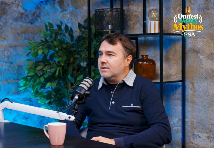 Le premier épisode du podcast  « On n’est pas des mythos » donne la parole à Frédéric Mazzella, fondateur de BlaBlaCar - Capture écran