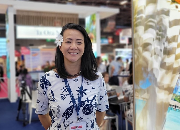 Vaihere Lissant, directrice générale de Tahiti Tourisme : « Nous travaillons actuellement sur notre stratégie touristique à horizon 2035 » - Photo : AB Vaihere Lissant, directrice générale de Tahiti Tourisme : « Nous travaillons actuellement sur notre stratégie touristique à horizon 2035 » - Photo : AB