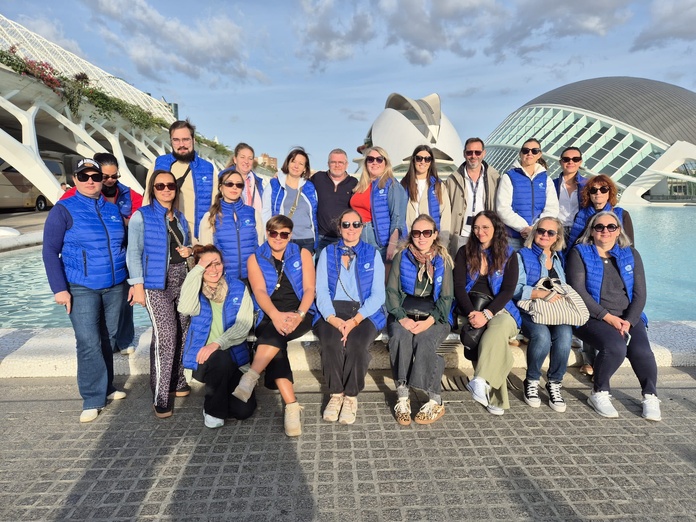 Les équipes de Kit Voyages réunies en séminaire à bord d'un navire MSC Croisières - Photo Kit Voyages