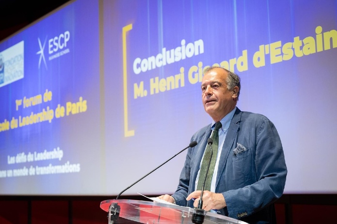 Henri Giscard d’Estaing : si le leadership vous était conté - Photo JS Henri Giscard d’Estaing : si le leadership vous était conté - Photo JS