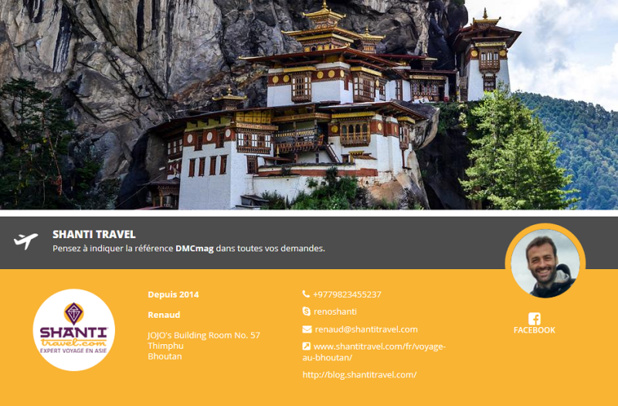 Shanti Travel met le Népal, le Bhoutan et le Vietnam à l'honneur sur DMCMag.com Shanti Travel met le Népal, le Bhoutan et le Vietnam à l'honneur sur DMCMag.com
