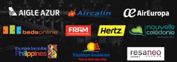 Les sponsors de la soirée