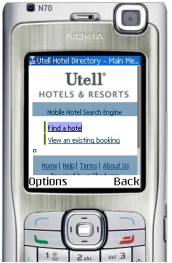 Utell lance un service de réservation d'hôtels via mobile Utell lance un service de réservation d'hôtels via mobile