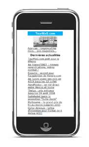 TourMaG.com prêt pour le iPhone TourMaG.com prêt pour le iPhone