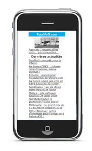 TourMaG.com prêt pour le iPhone
