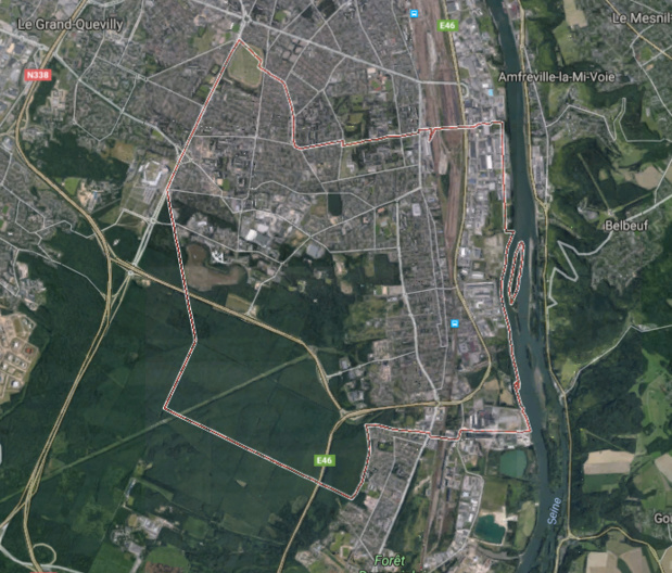 Saint-Etienne-du-Rouvray est situé à côté de Rouen - DR