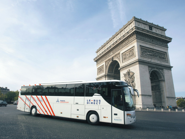 Des bus haut de gamme pour les aéroports parisiens Des bus haut de gamme pour les aéroports parisiens