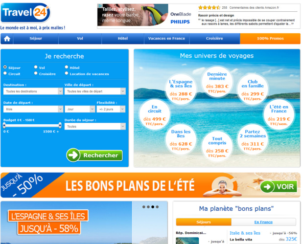 Travel24 jette l'éponge sur le marché français