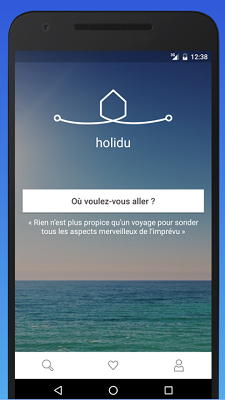L'application mobile d'Holidu est disponible sur l'Apple Store et Google Plays Store - DR : Holidu