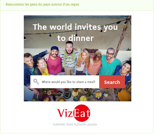 Dîner social avec les gens du pays (c) InterRail / VizEat Dîner social avec les gens du pays (c) InterRail / VizEat