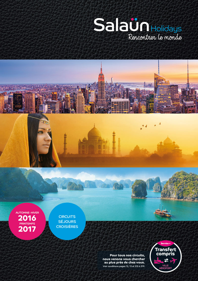 Salaün Holidays : sortie du catalogue Automne-Hiver 2016/Printemps 2017