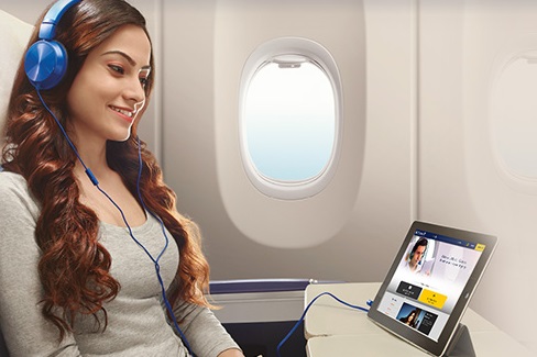 JetScreen permettra la diffusion de contenu directement sur les appareils mobiles personnels des passagers (smartphones, tablettes et ordinateurs portables)