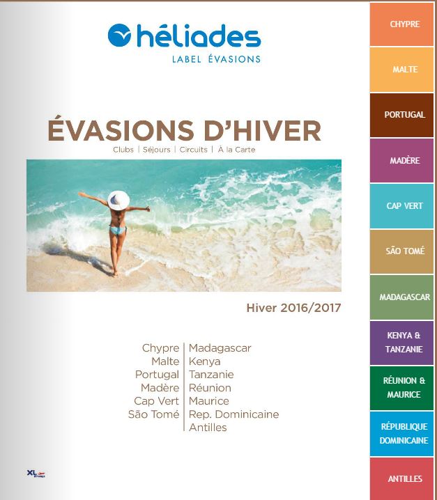 La nouvelle brochure hiver d'Héliades - DR : Héliades