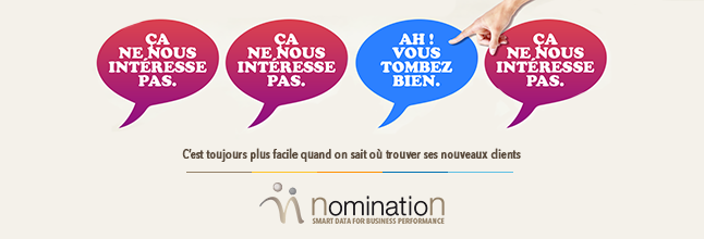 Nomination à la pointe de l'information BtoB