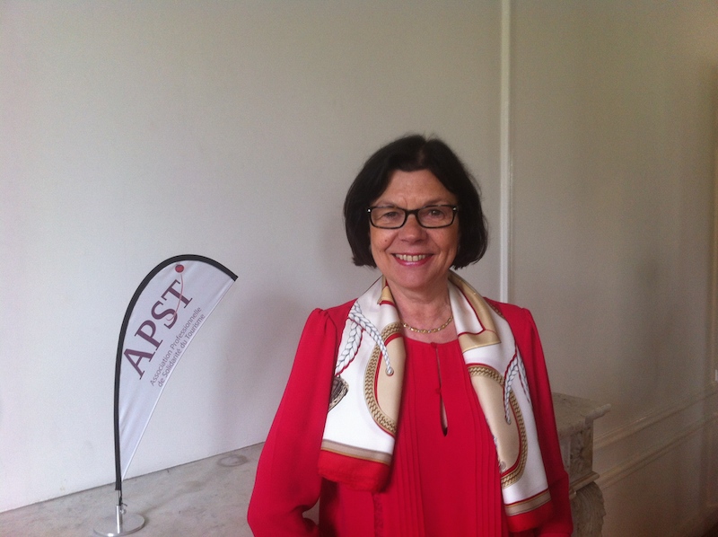 Alix Philippon, la directrice de l'APST aux petits soins pour ses adhérents : DR : LAC