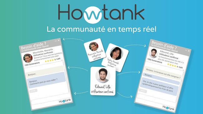 Howtank : le chat communautaire, ou l’art de faire voyager sur le web