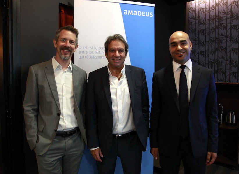 Alexandre Jorre, Georges Rudas et Jamel Chandoul d'Amadeus France (c) Johanna Gutkind