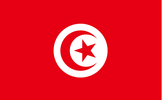 Drapeau de la Tunisie - DR : Wikipedia