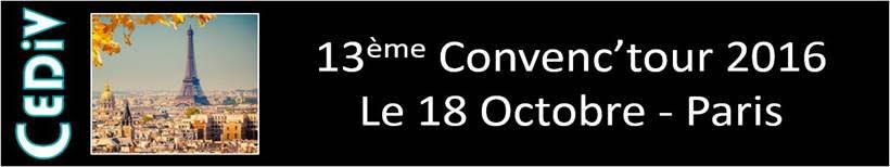Le Cediv organisera son 13e Convenctour à Paris Le Cediv organisera son 13e Convenctour à Paris