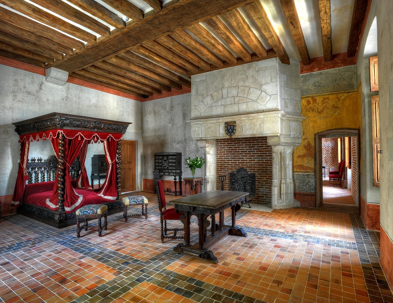 La chambre de Léonard de Vinci © Léonard de Serres
