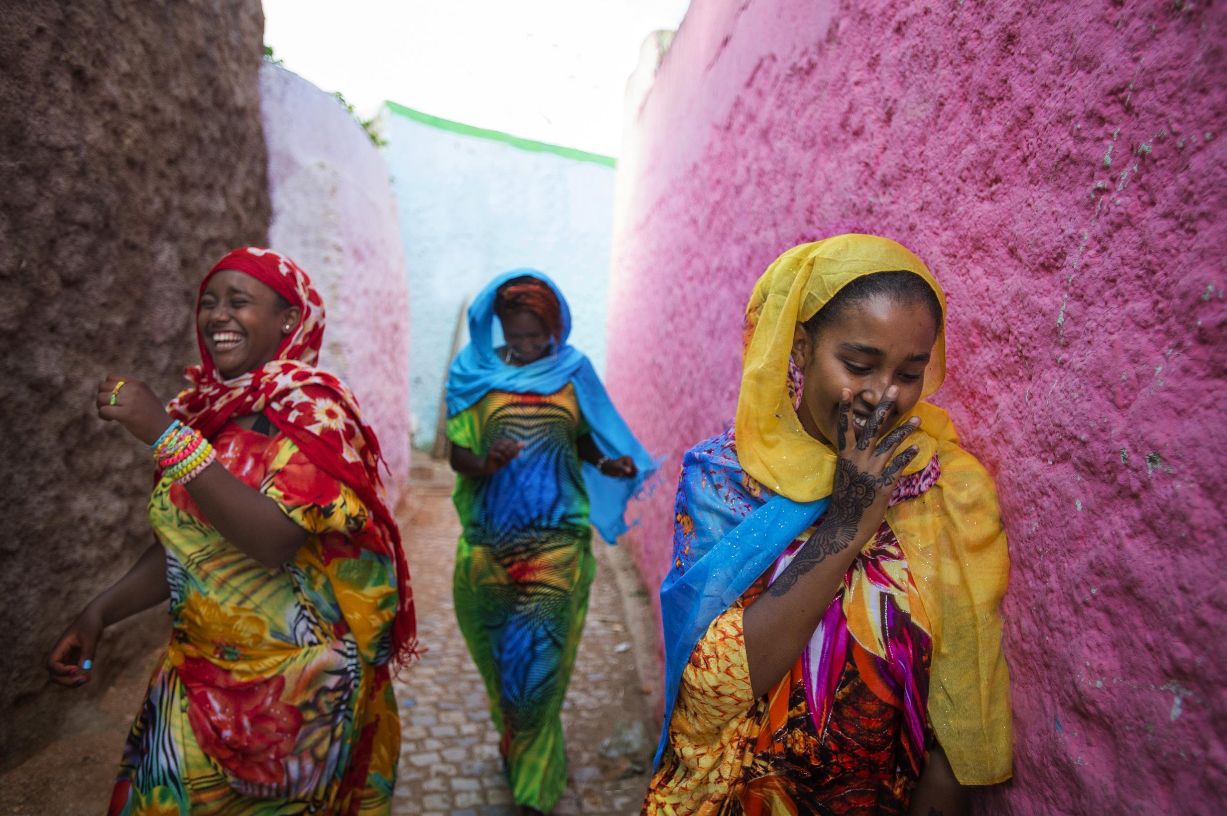 Femmes Harar. La population éthiopienne est composée de près de 80 ethnies. Photo OT.