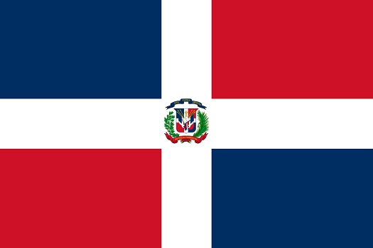 Drapeau de la République Dominicaine - DR : Wikipedia