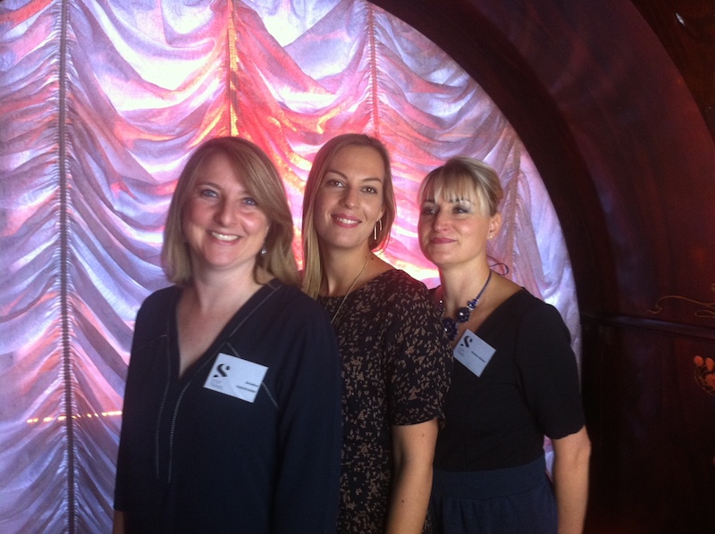 Les deux fondatrices de Step Travel Blandine Vignals et Géraldine Chachourine  avec Audrey Picquot. DR LAC