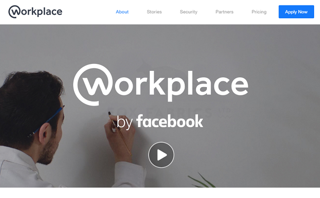 Workplace est un réseau social d'entreprise développé par Facebook - Capture d'écran