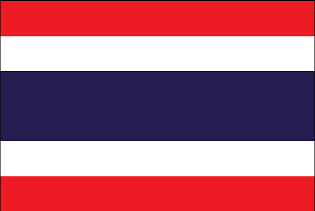 Drapeau de la Thaïlande - DR : Wikipedia