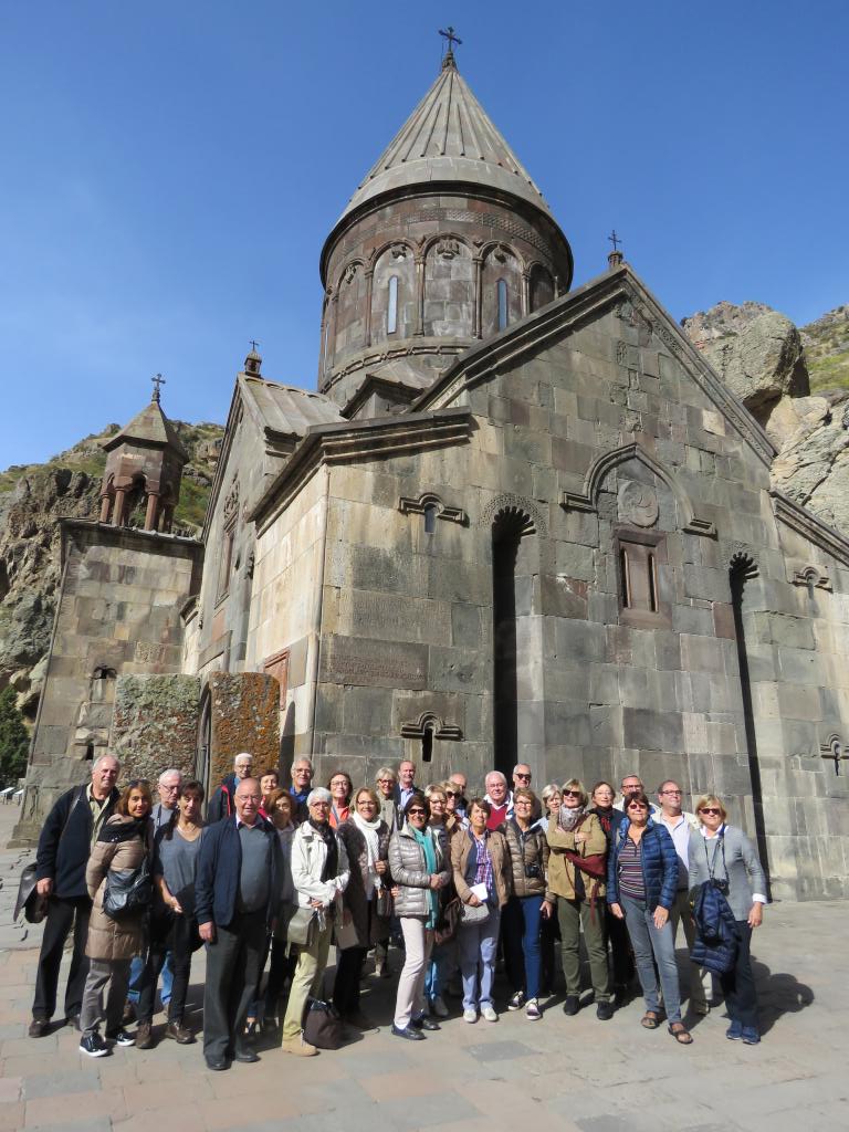 Pour la seconde fois l’Arménie a été choisie pour le plus grand bonheur d’une trentaine d’adhérents qui a découvert cette terre entre orient et occident, Europe et Asie - Photo Pierre Surot
