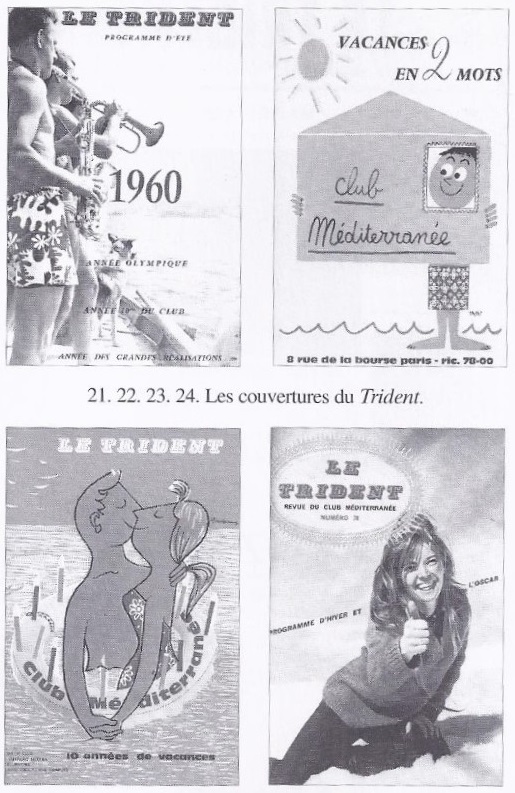 Les couvertures du Trident - DR : avec l'aimable autorisation du Club Med