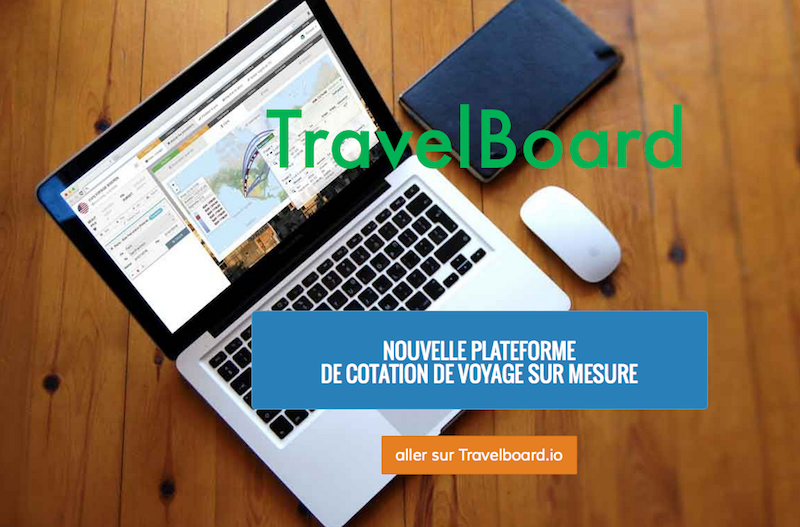 L'outil Travelboard propose une interface intuitive et permet à l’agence de concevoir, en temps réel, des devis répondant aux attentes de ses clients - DR : Capture site Applicatour