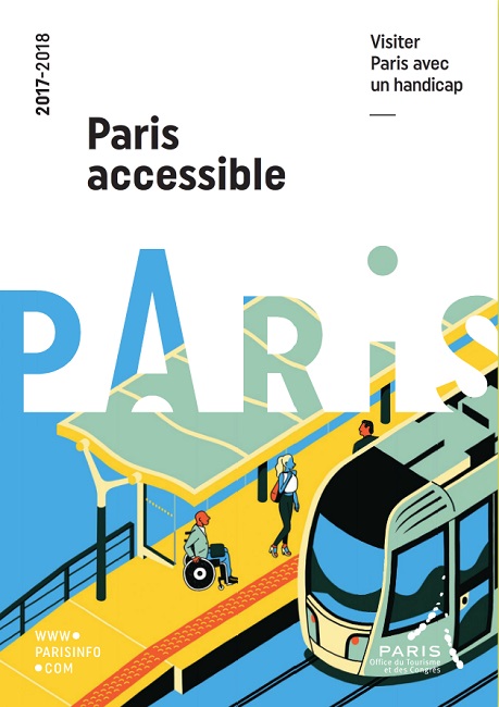 Online copy of "Accessible Paris" travel guide available on the Paris Tourism Office website - DR Online copy of "Accessible Paris" travel guide available on the Paris Tourism Office website - DR