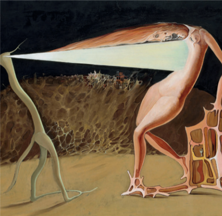 Victor BRAUNER Le ver luisant 1933,  Photo © Centre Pompidou, MNAM-CCI, Dist. RMNGrand Palais / Jean-François Tomasian © Adagp, Paris 2016 Victor BRAUNER Le ver luisant 1933,  Photo © Centre Pompidou, MNAM-CCI, Dist. RMNGrand Palais / Jean-François Tomasian © Adagp, Paris 2016