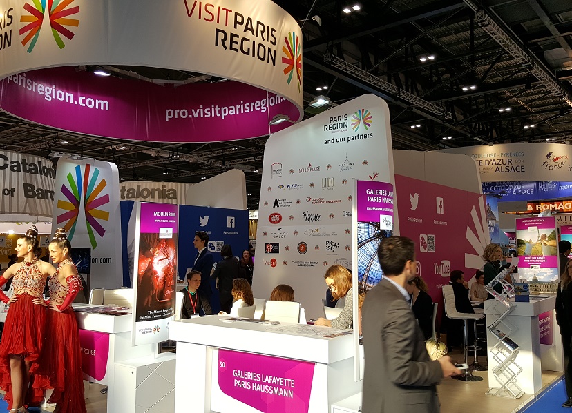 Les exposants français au WTM 2016 étaient réunis au sein du Pavillon France, dans la zone dédiée à l'Europe - Photo : P.C.