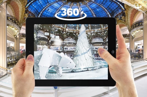 Les Galeries Lafayette propose une expérience immersive grâce à SKY BOY Les Galeries Lafayette propose une expérience immersive grâce à SKY BOY