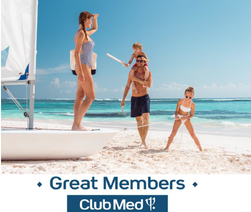 Club Med booste son programme de fidélité Great Members - DR : Club Med