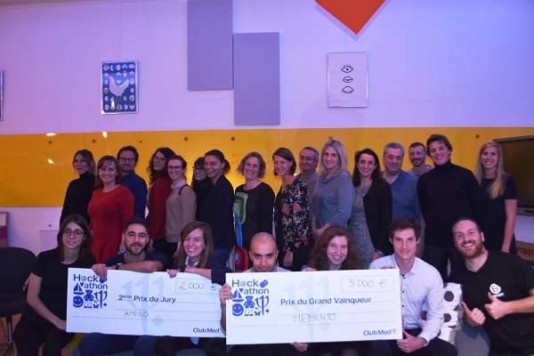 AmeriGO remporte un chèque de 2 000 € et Memento de 5 000 € - Photo : Club Med
