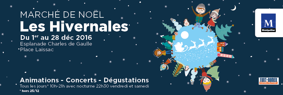 Les Hivernales : Montpellier se pare de 1000 feux en décembre