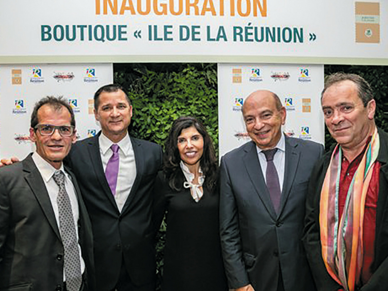 Inauguration boutique "Île de la Réunion" © DR