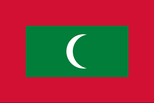 Drapeau des Maldives - DR : Wikipedia