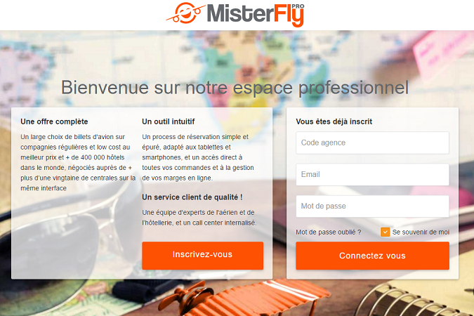 Capture d'écran de MisterFlyPro