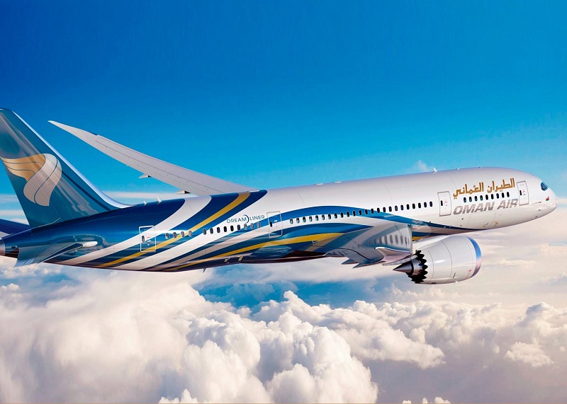 Le nouveau B787 d'Oman Air mis sur la ligne Paris-Mascate - Photo Oman Air