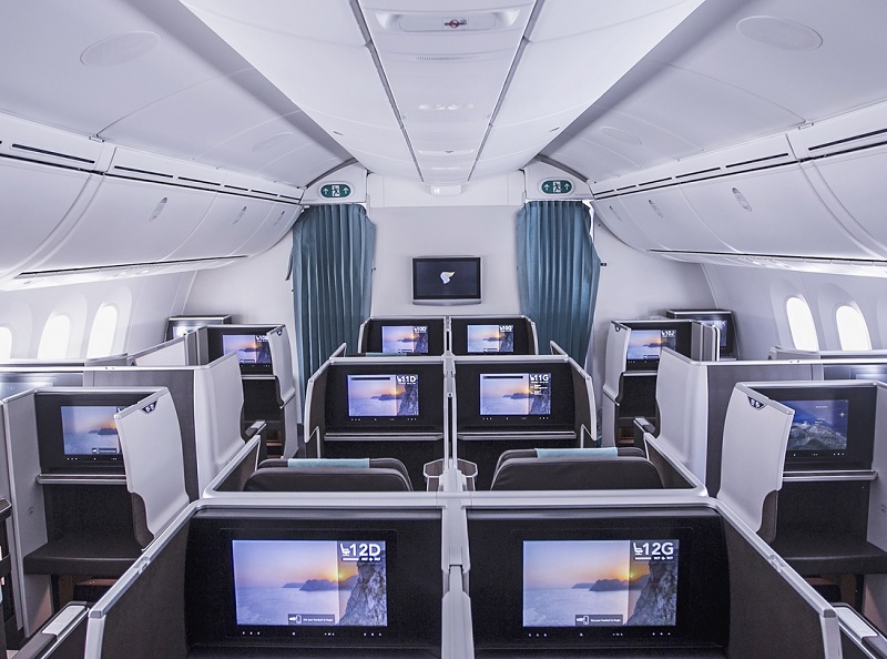La classe affaires d'Oman Air - Photo Oman Air