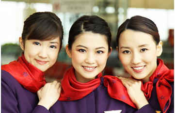 Les hôtesses de l'air de Hong Kong Airlines - Photo Hong Kong Airlines