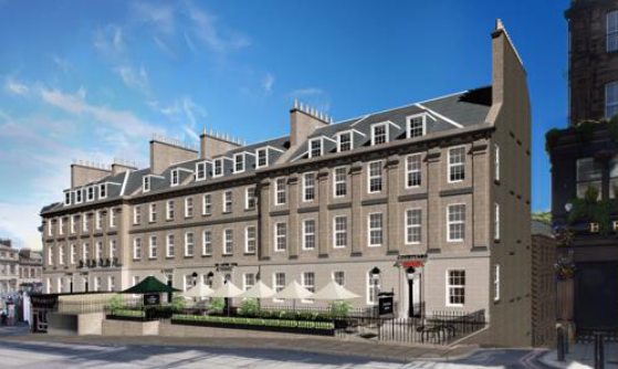 Le nouvel hôtel Courtyard d'Edimbourg propose 240 chambres - Photo : Marriott International