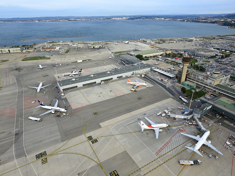 L'aéroport a réalisé un chiffre d'affaires (CA) de 134 millions d'euros en 2016. Il grimpe de 3 % par rapport à 2015 - Photo : C.Moirenc/Aéroport Marseille Provence